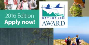 Natura 2000 díj 2016